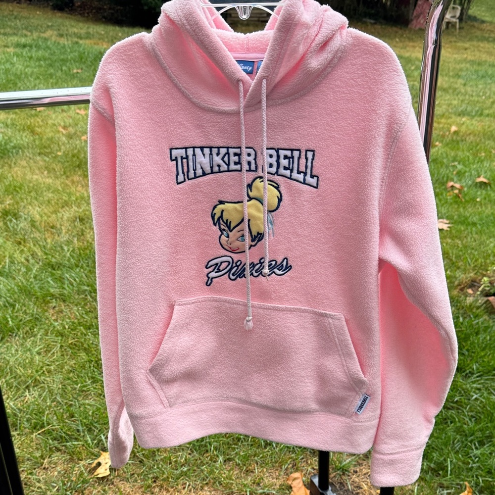 Disney Pink Tinker Bell Pullover Hoodie